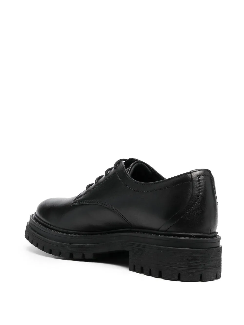 Geox Iridea 55mm Heel Lace-up Shoes In Black