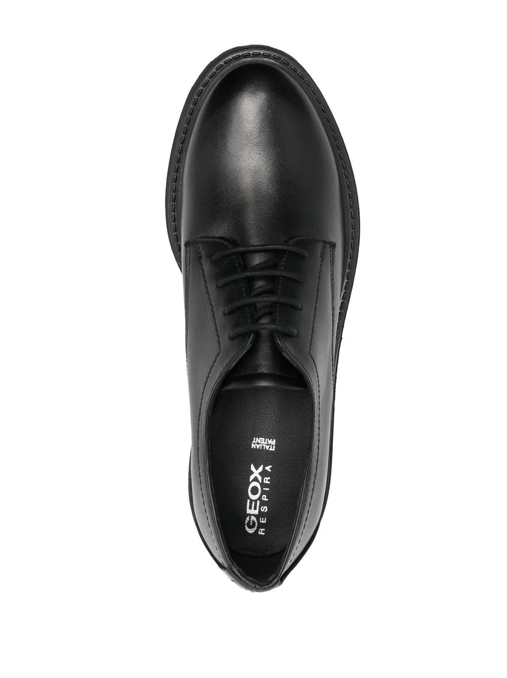 Geox Iridea 55mm Heel Lace-up Shoes In Black