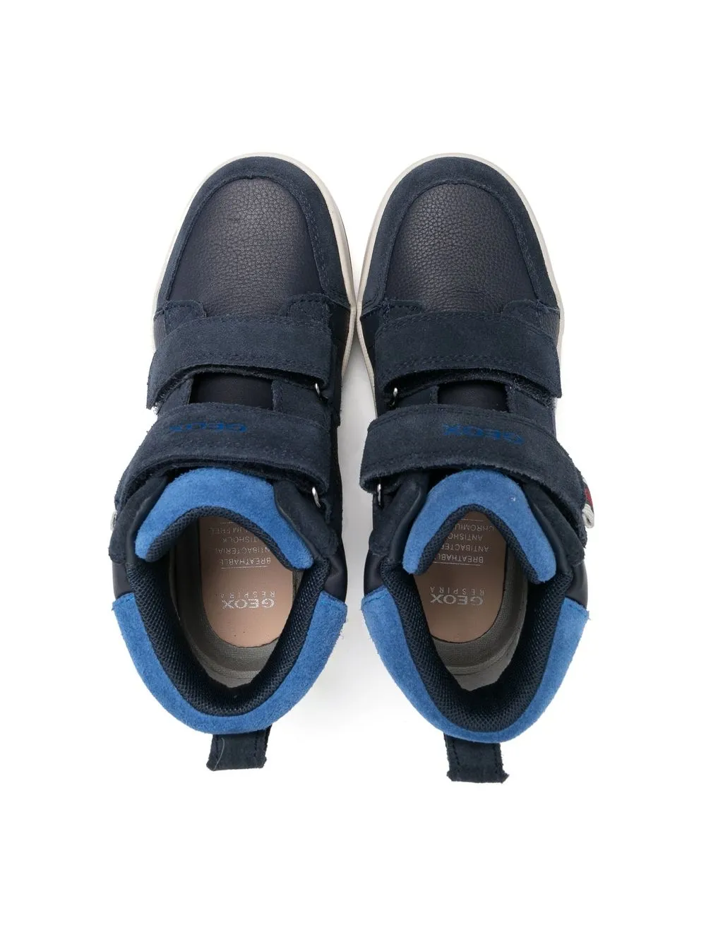  Geox Kids Baskets Montantes Charz - Bleu 