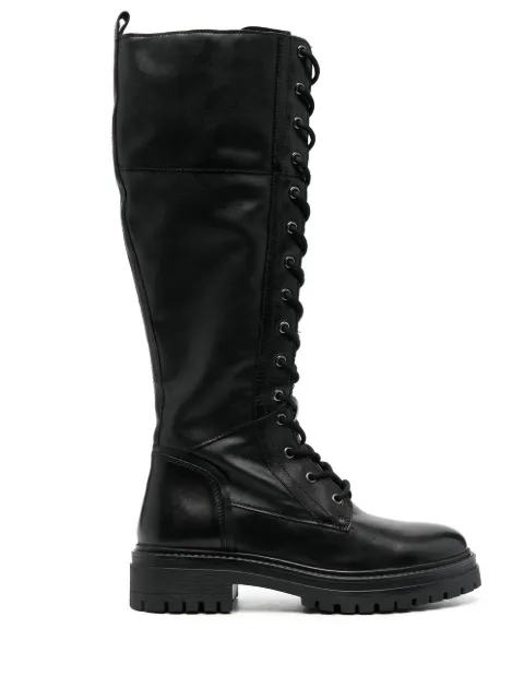 Geox Iridea leather calf boots