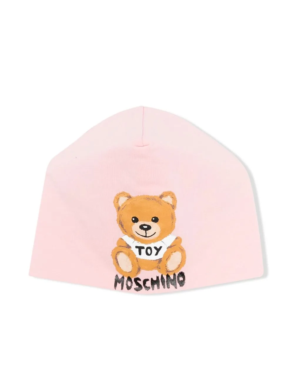 

Moschino Kids boina con motivo Teddy Bear - Rosado