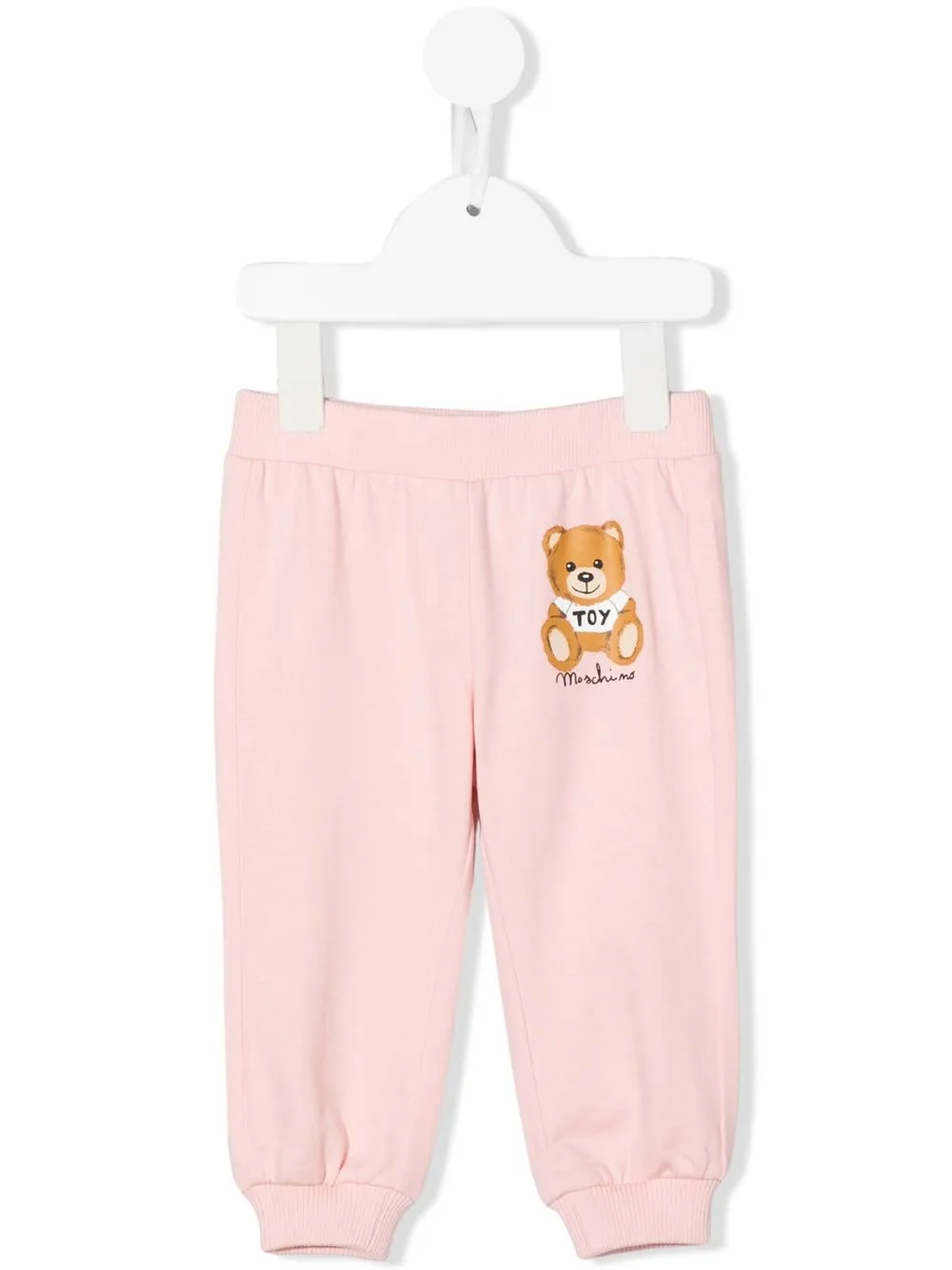 

Moschino Kids pants con motivo Teddy Bear - Rosado