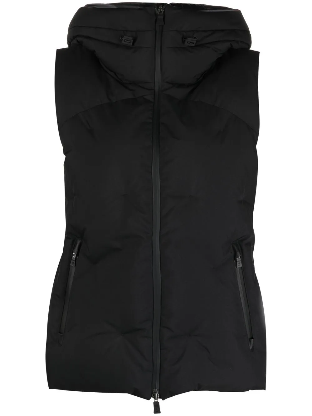 

Herno down zipped gilet - Black