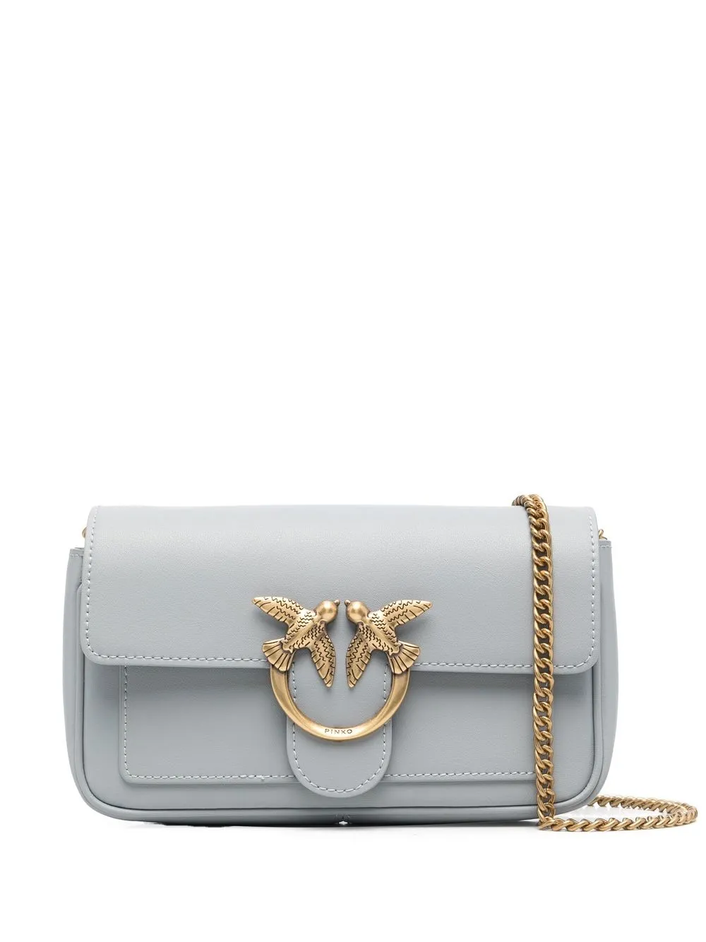 

PINKO bolsa crossbody Love - Gris