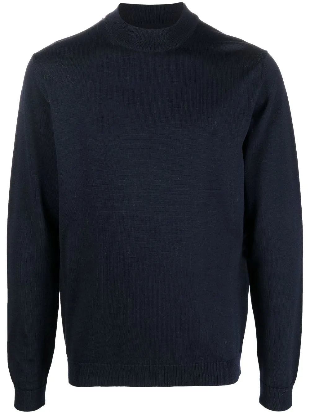 

Roberto Collina ribbed-knit mock neck jumper - Blue