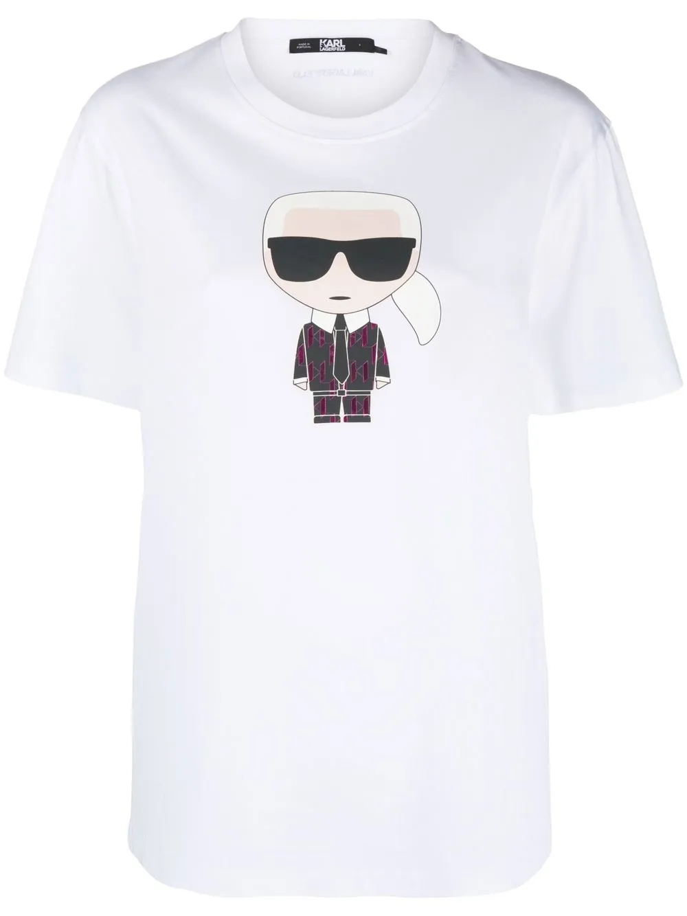 

Karl Lagerfeld playera con motivo Ikonic - Blanco