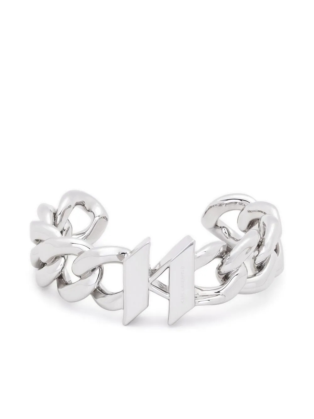 

Karl Lagerfeld K/Monogram chain-link bracelet - Silver