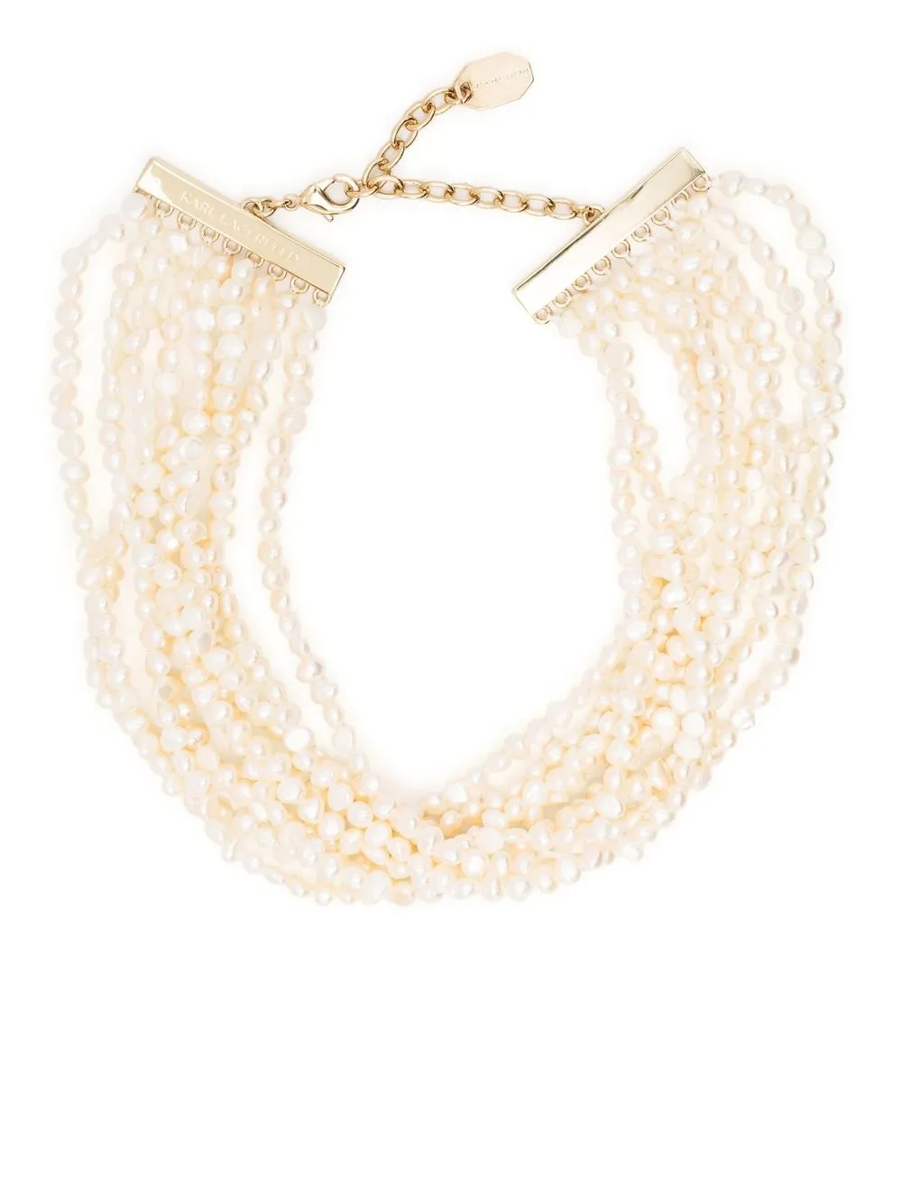 

Karl Lagerfeld K/Karl Archive pearl necklace - White