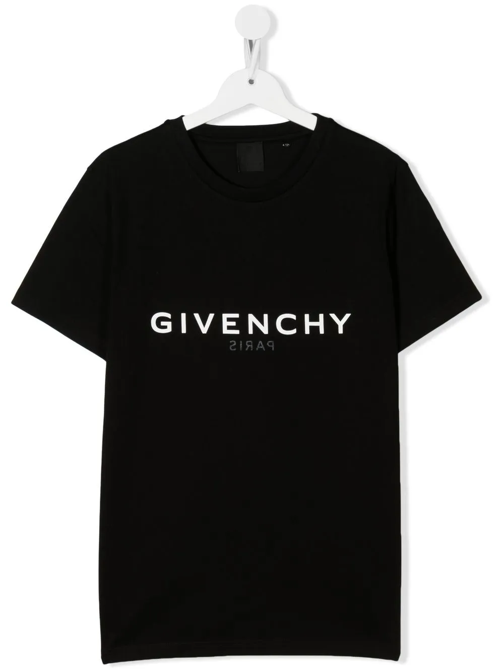 

Givenchy Kids playera con logo estampado - Negro