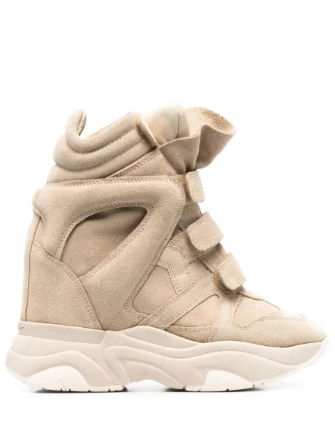 ISABEL MARANT Balskee suede sneakers