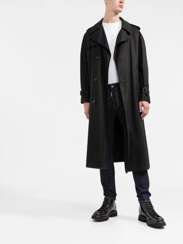 Dsquared2 ディースクエアード ロゴ スリムジーンズ - FARFETCH