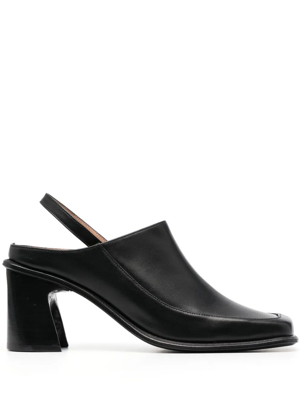 

Marine Serre Spoor slingback mules - Black