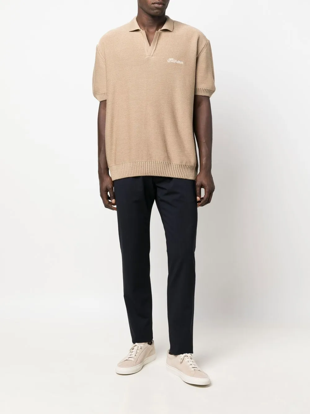 Eleventy Straight broek - Blauw