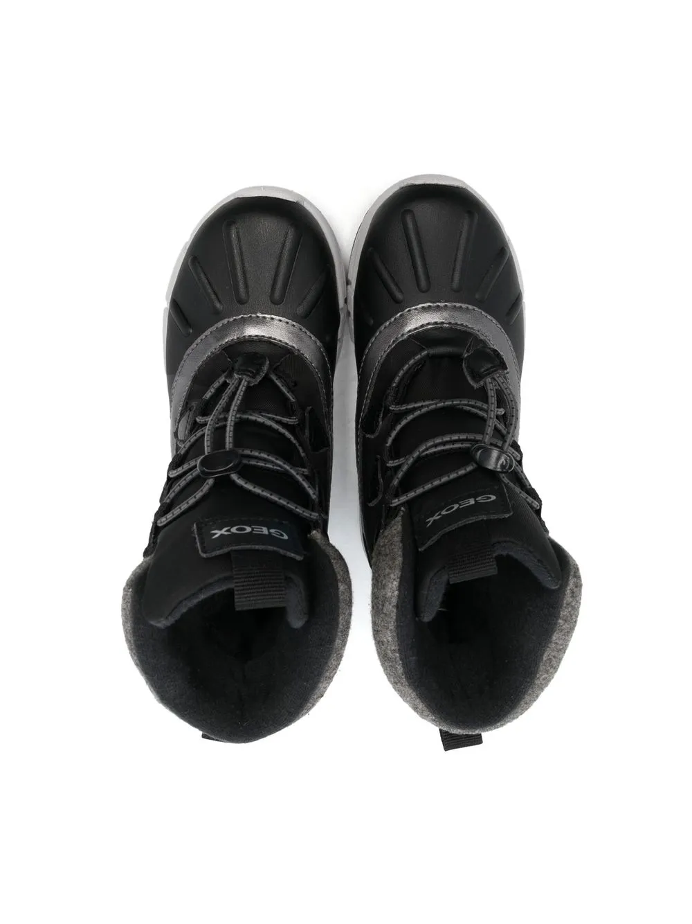 Geox Flexyper Ab Ankle Boots In Black