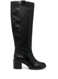 Geox Giulila 60mm heel boots - Black