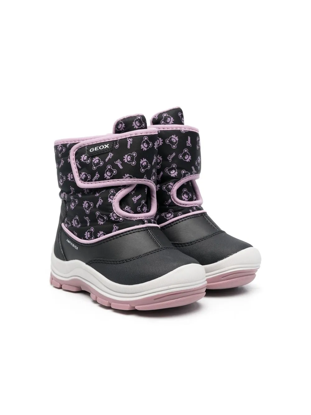 Geox Flanfil Snow Boots In Black