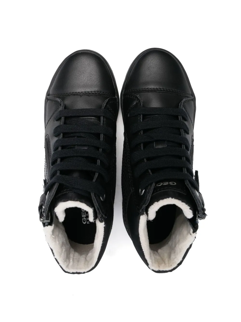Geox Gisli Side-zip Boots In Black