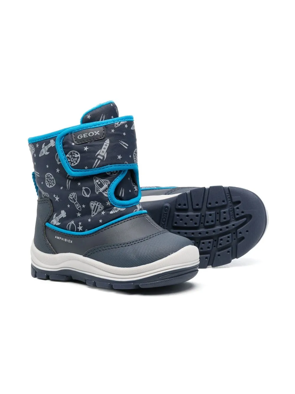 Geox Kids Flanfil ABX waterdichte laarzen - Blauw