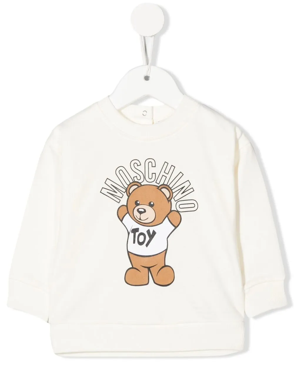 

Moschino Kids sudadera con motivo Teddy Bear - Blanco