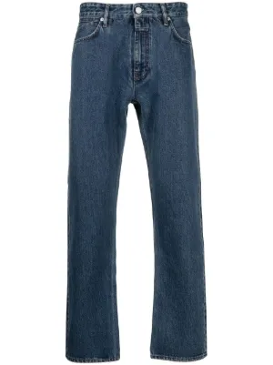 Farfetch Uomo Abbigliamento Pantaloni e jeans Jeans Jeans straight Blu Jeans dritti Bogus 