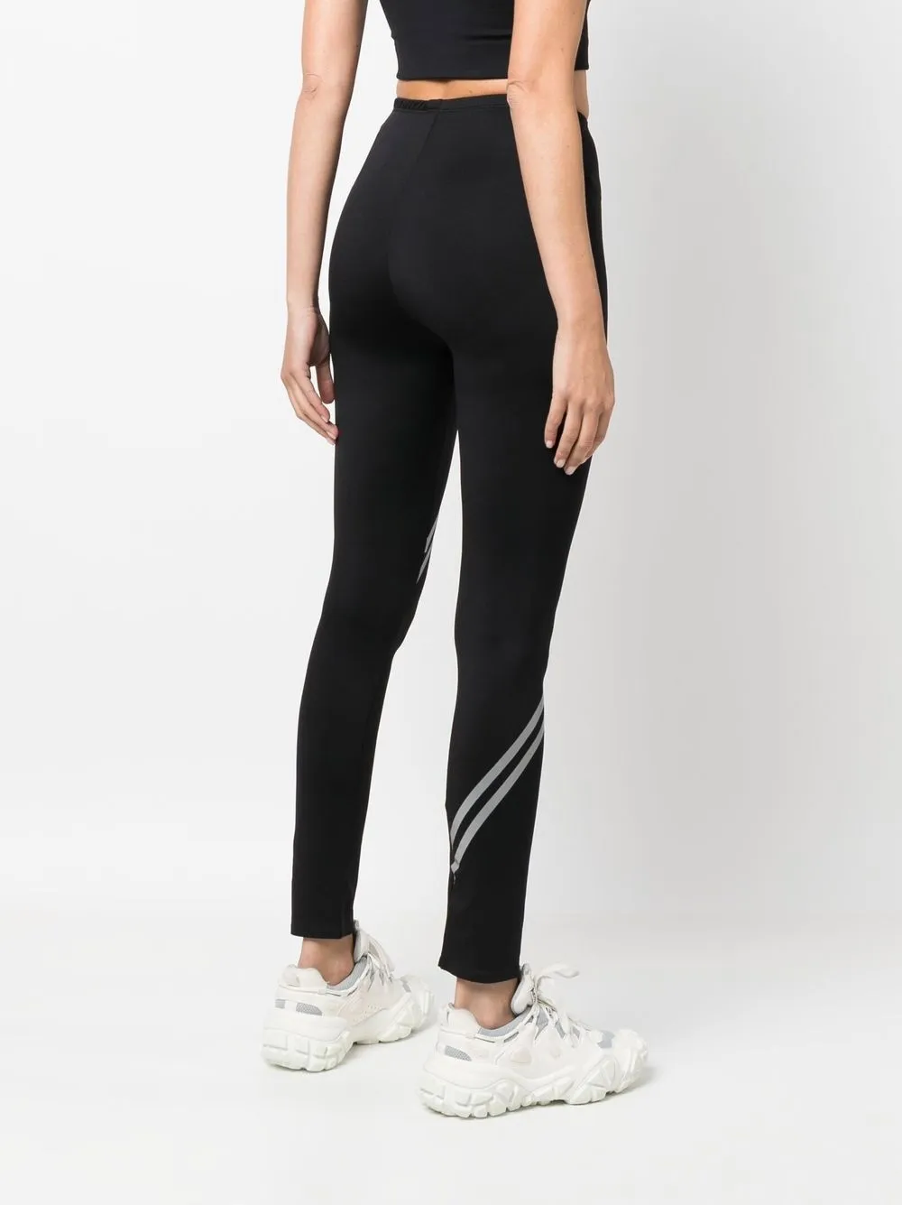 Loewe Logo Techincal Leggings In Black