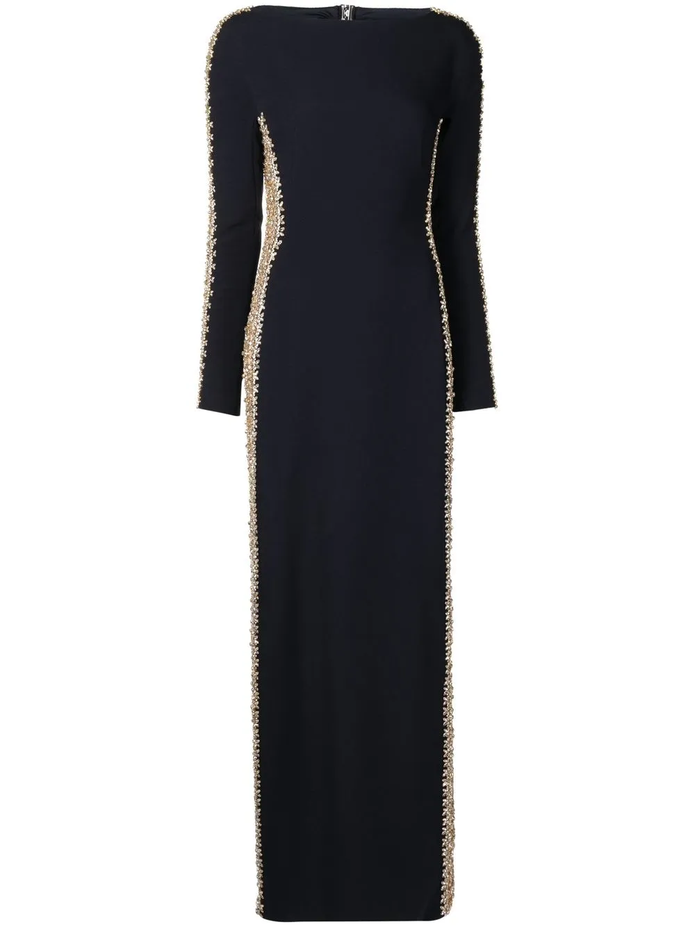 

Jenny Packham vestido de fiesta con detalles de cristal - MIDNIGHT