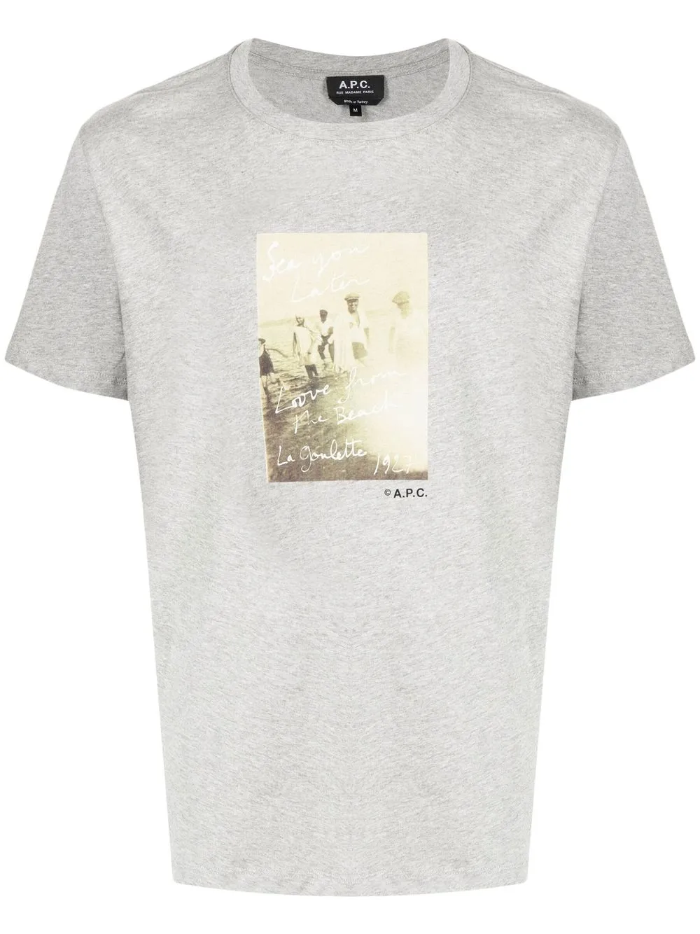 A.P.C. Noham graphic-print T-shirt - Farfetch