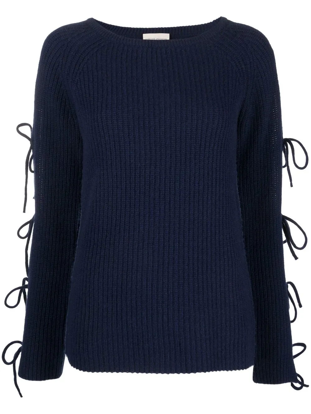 

Semicouture long sleeve knitted top - Blue