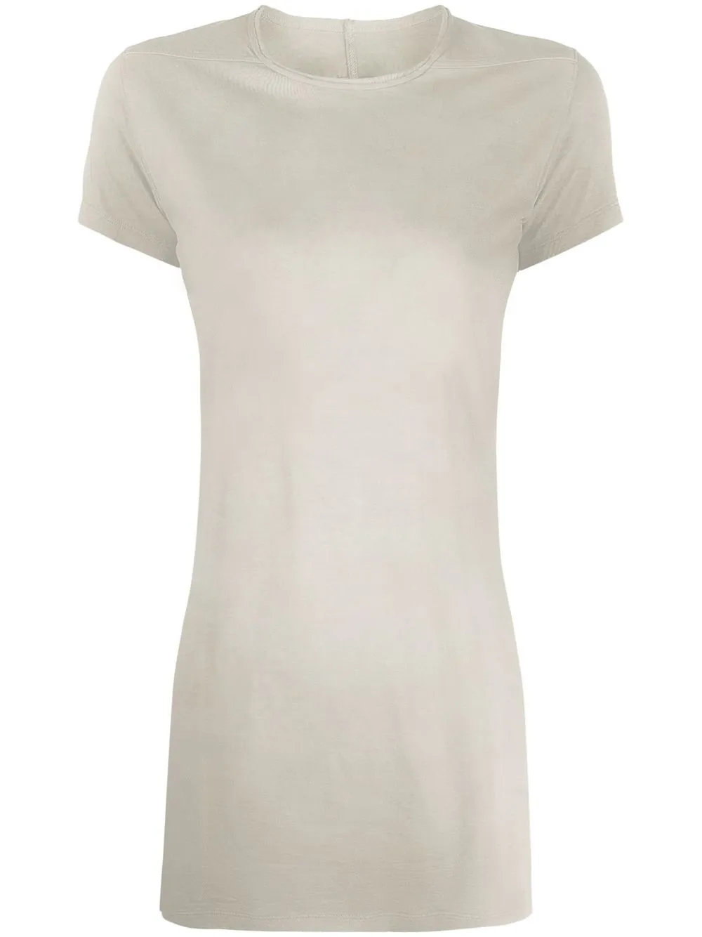 

Rick Owens playera larga con cuello redondo - Neutro