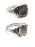 WERKSTATT:MÜNCHEN Memory combination ring - Silver