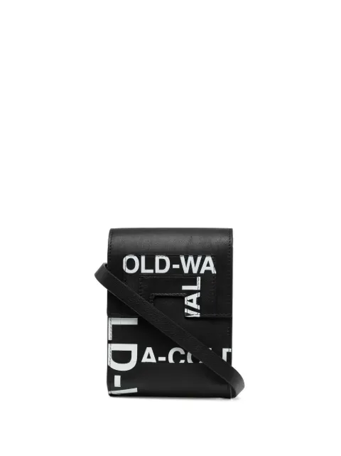 A-COLD-WALL* شنطة كروس 'تيبوغرافيك'