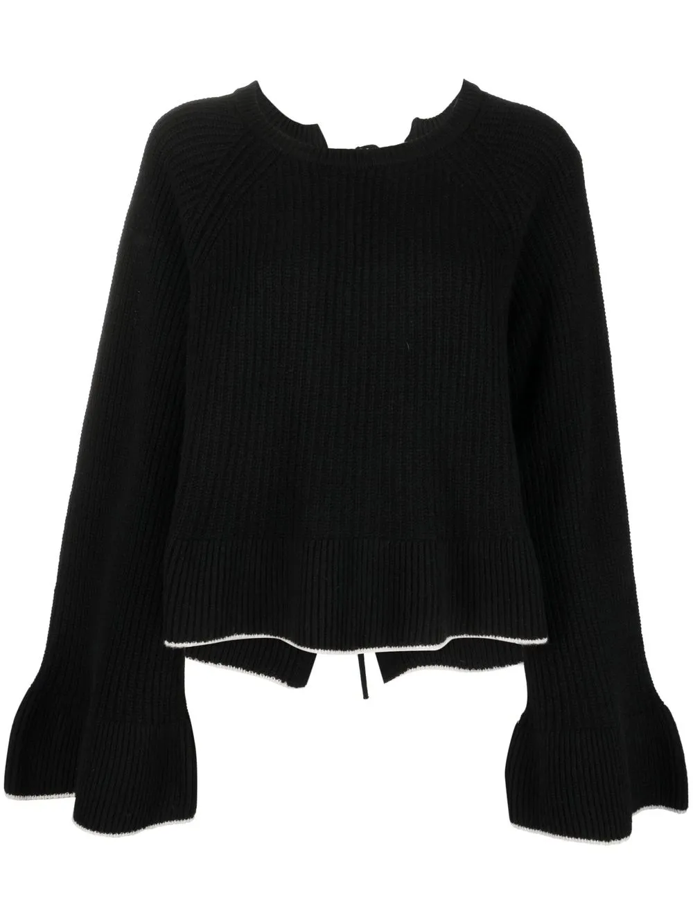 

Semicouture long sleeve jumper - Black