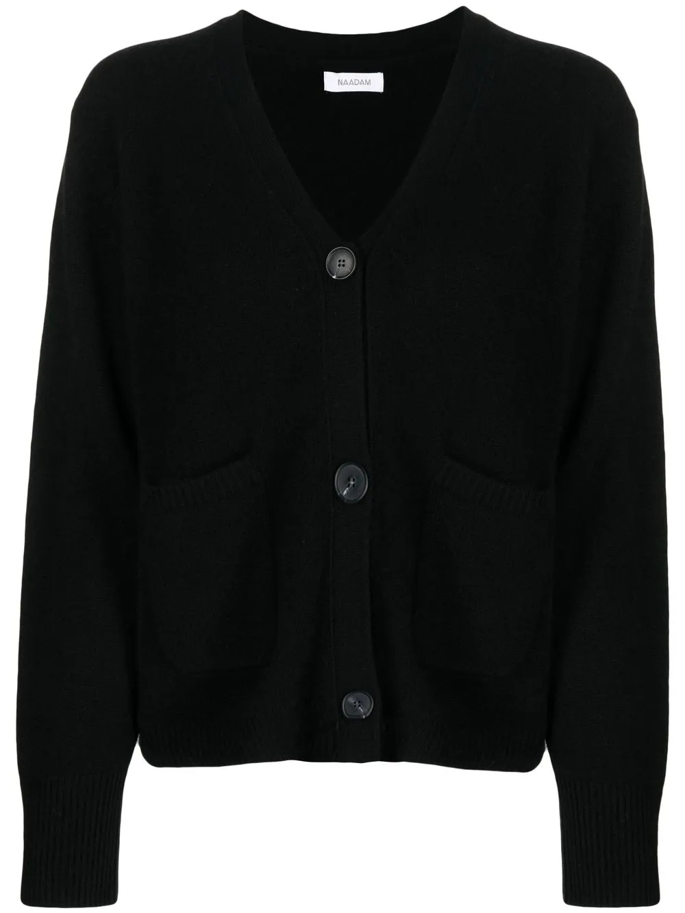 

NAADAM button-up cashmere cardigan - Black