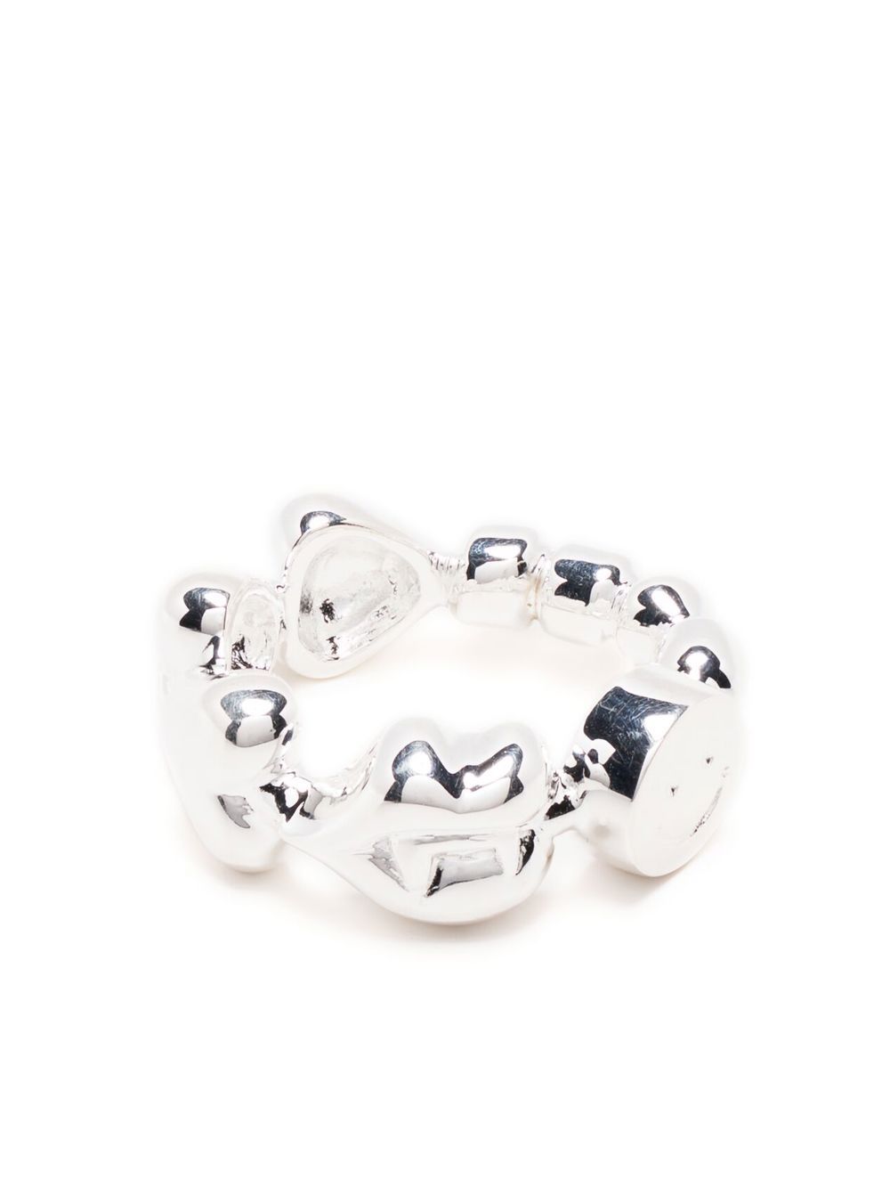 

Natasha Zinko Smiley Heart ring - Silver