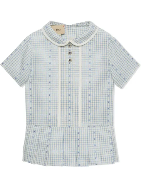 Gucci Kids all-over GG-pattern dress