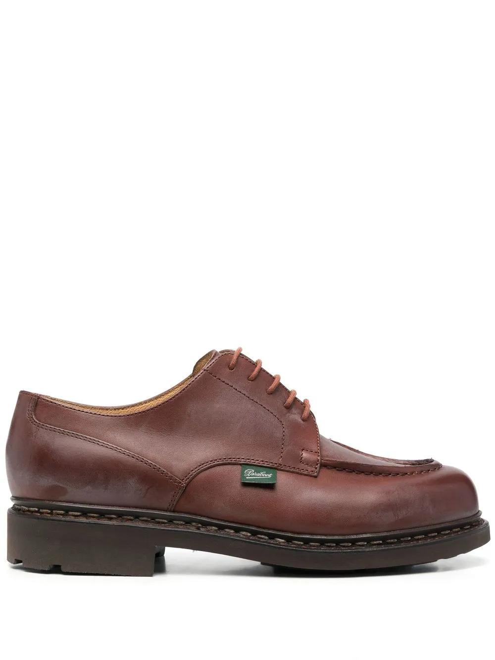 Paraboot Chambord leather Derby shoes | Brown | Image 1