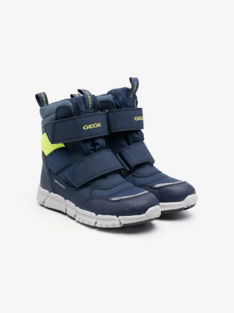 Geox Kids Flexyper panelled boots