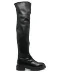 Geox Iridea 50mm over-the-knee boots - Black