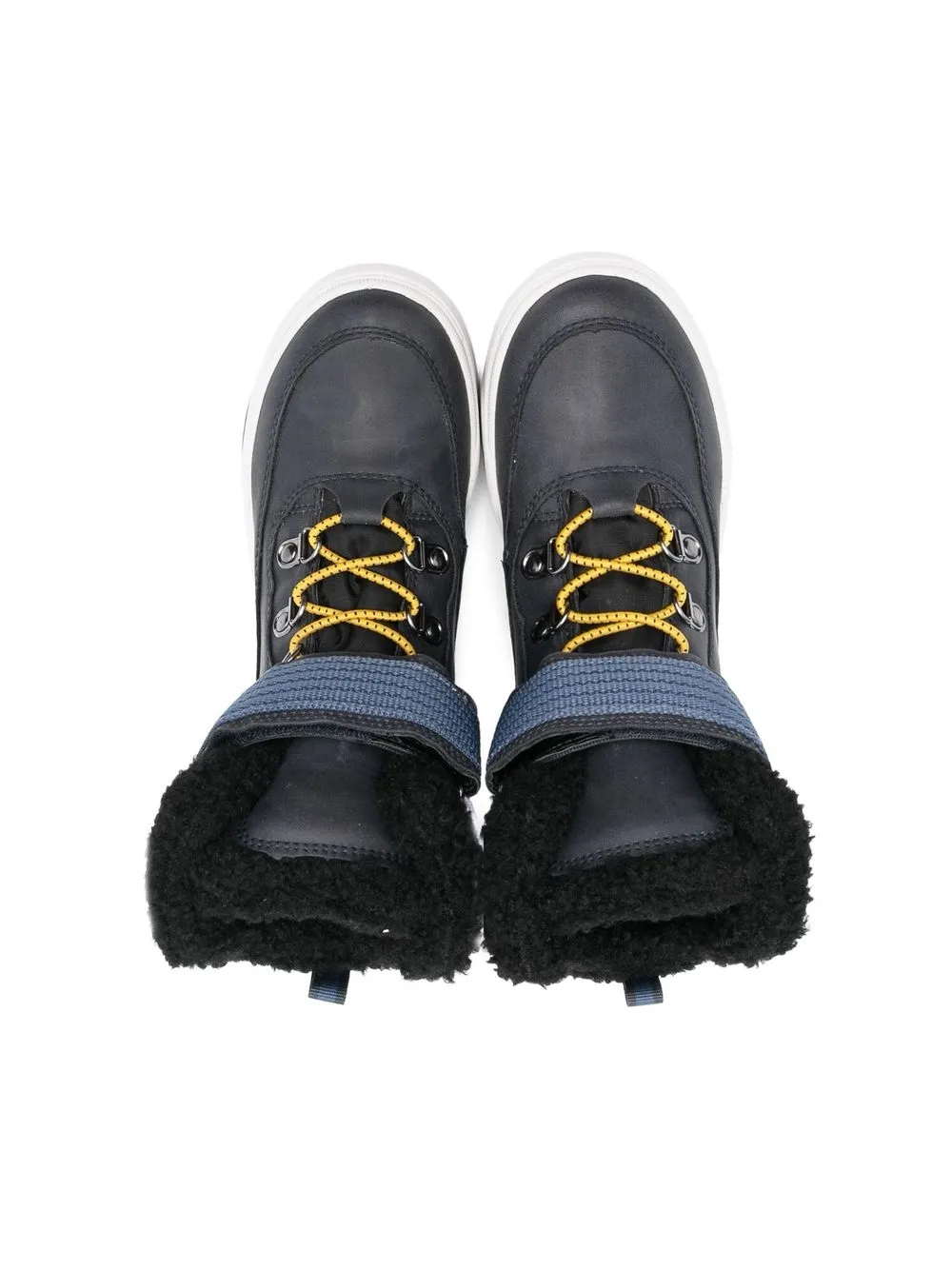  Geox Kids Bunshee Stiefel Mit Fleece Futter   Blau 
