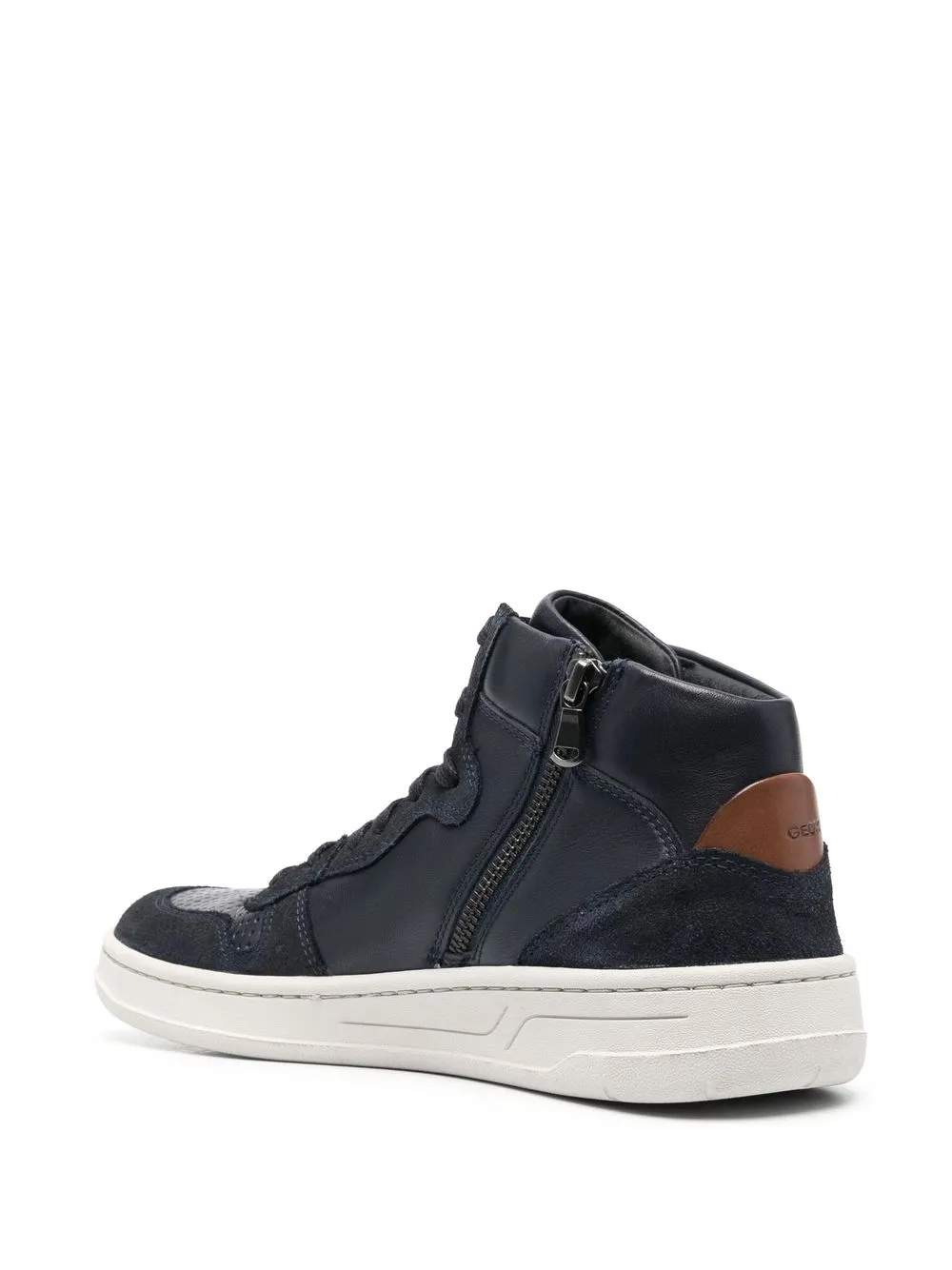 Geox Magnete High-top Sneakers In Blue