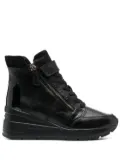 Geox Zosma 75mm heel boots - Black