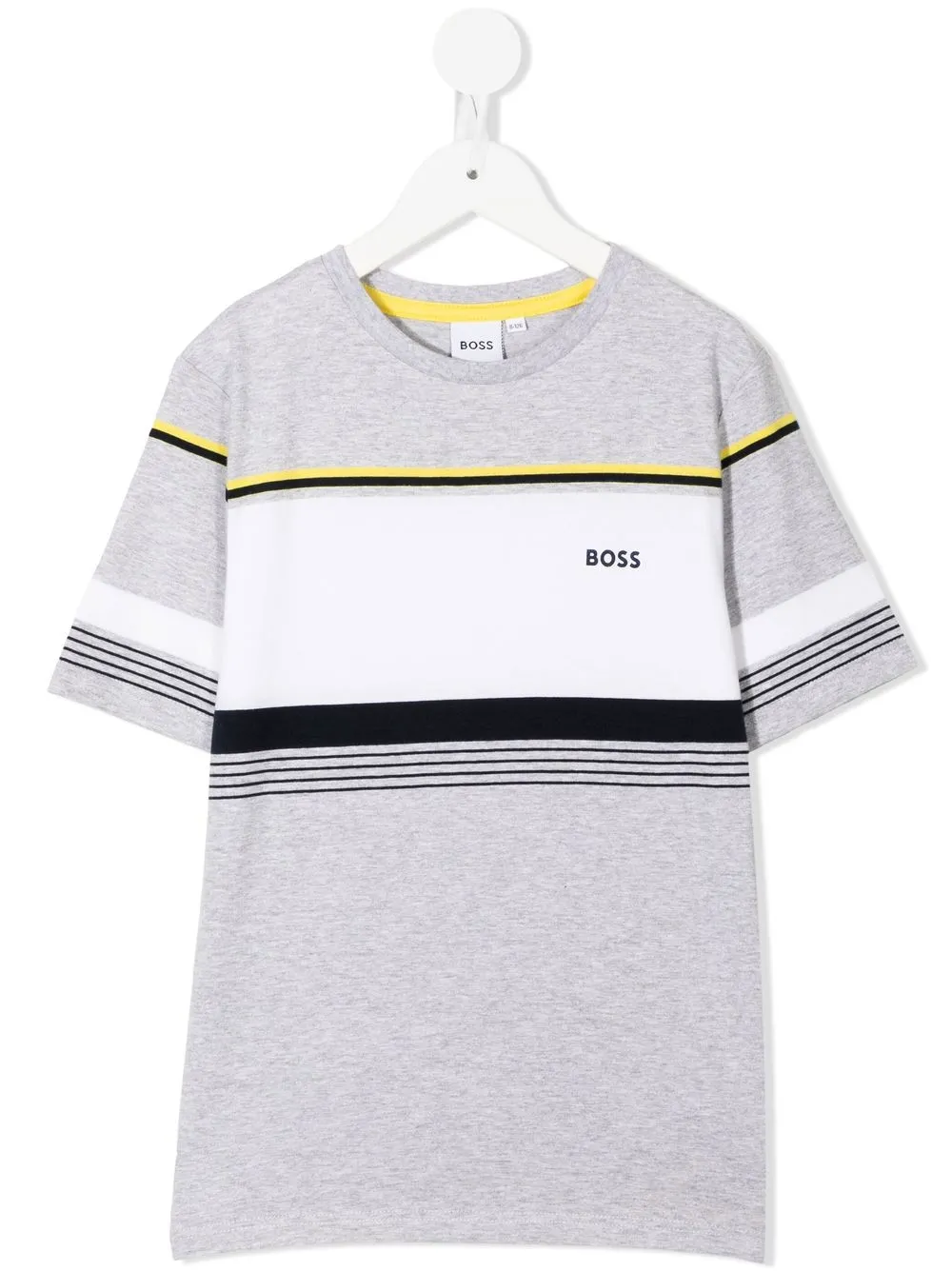 

BOSS Kidswear logo print T-shirt - Grey