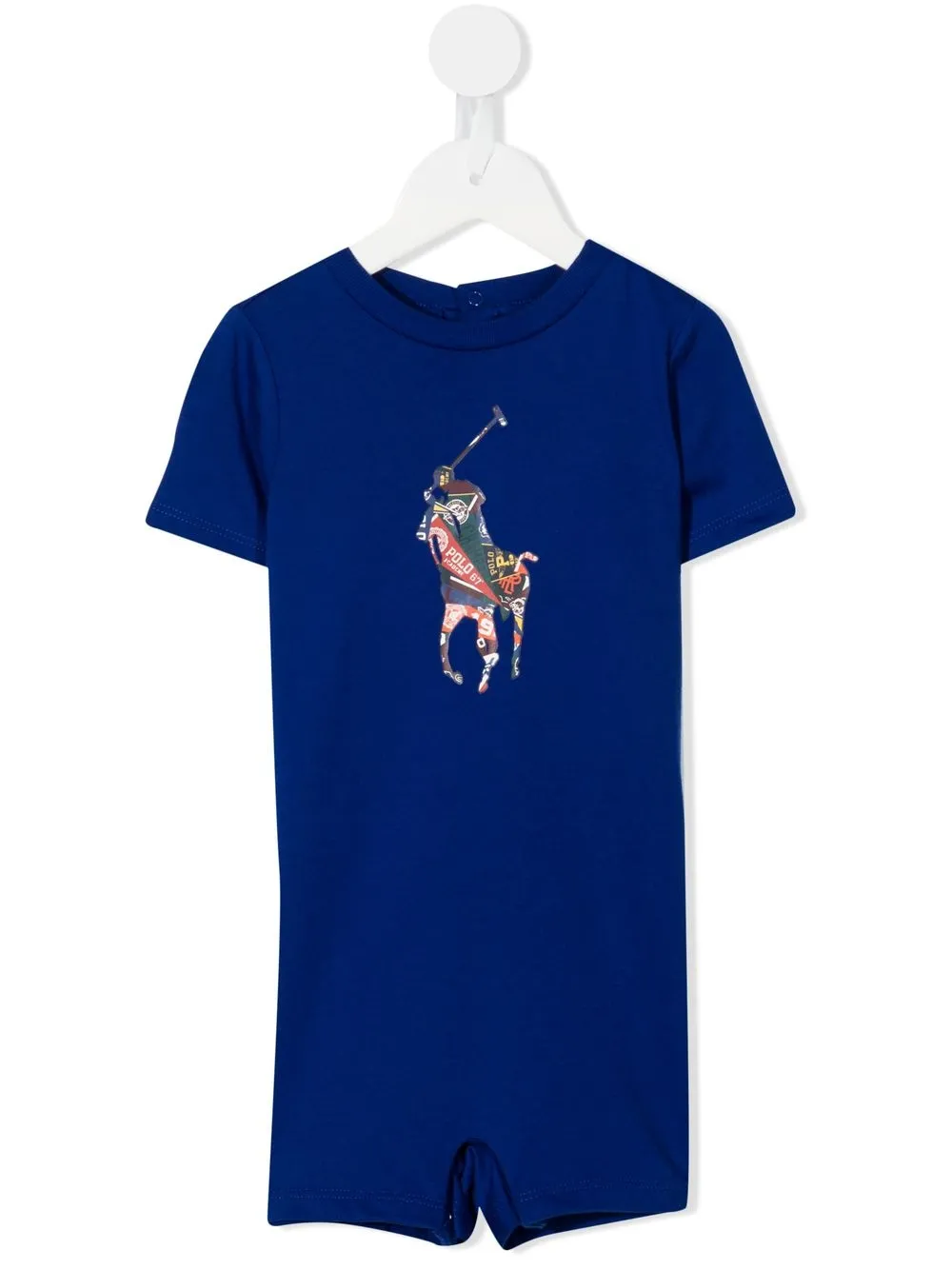 

Ralph Lauren Kids body con motivo Polo Pony - Azul