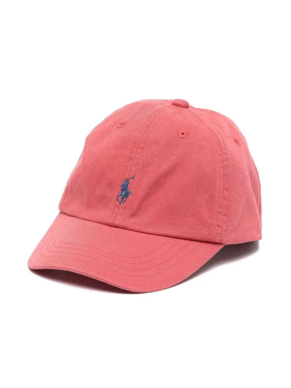 

Ralph Lauren Kids gorra con logo bordado - Rosado