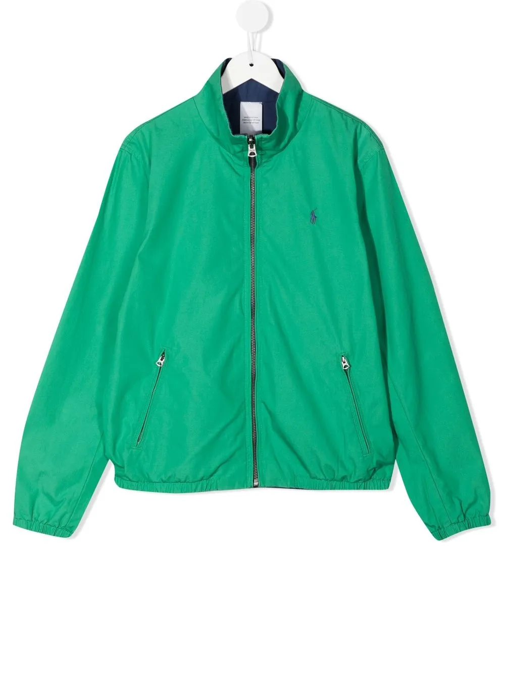 

Ralph Lauren Kids chamarra con logo bordado - Verde