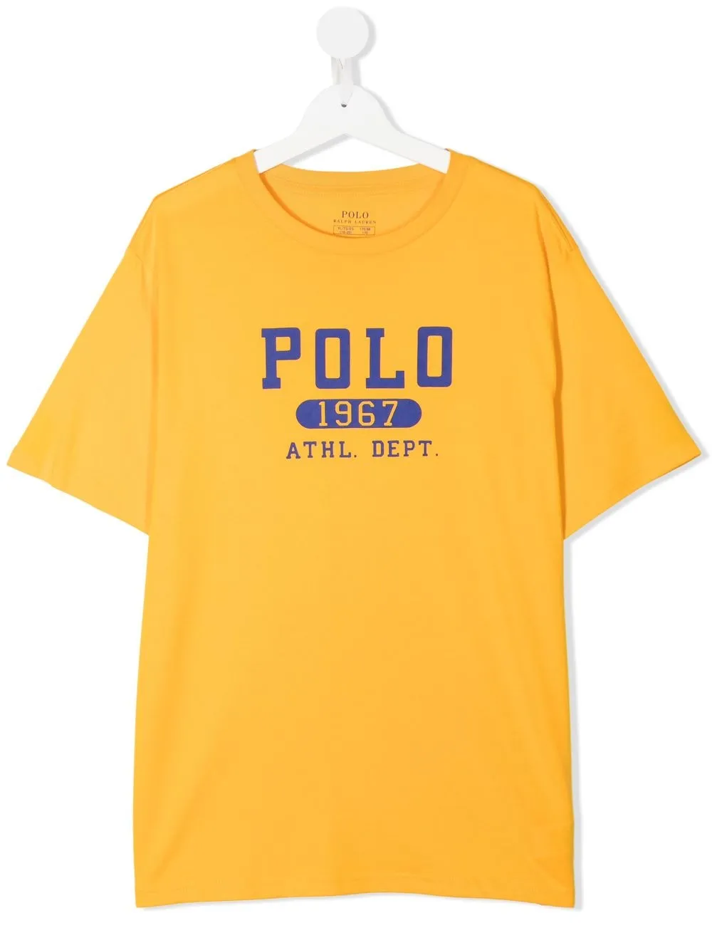 

Ralph Lauren Kids playera manga corta con logo estampado - Amarillo