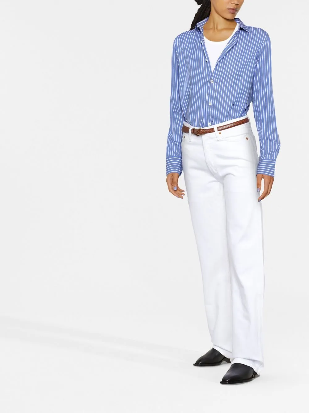 RE/DONE high-waisted flared-leg jeans | Flares & Bell Bottom Jeans | Image 2