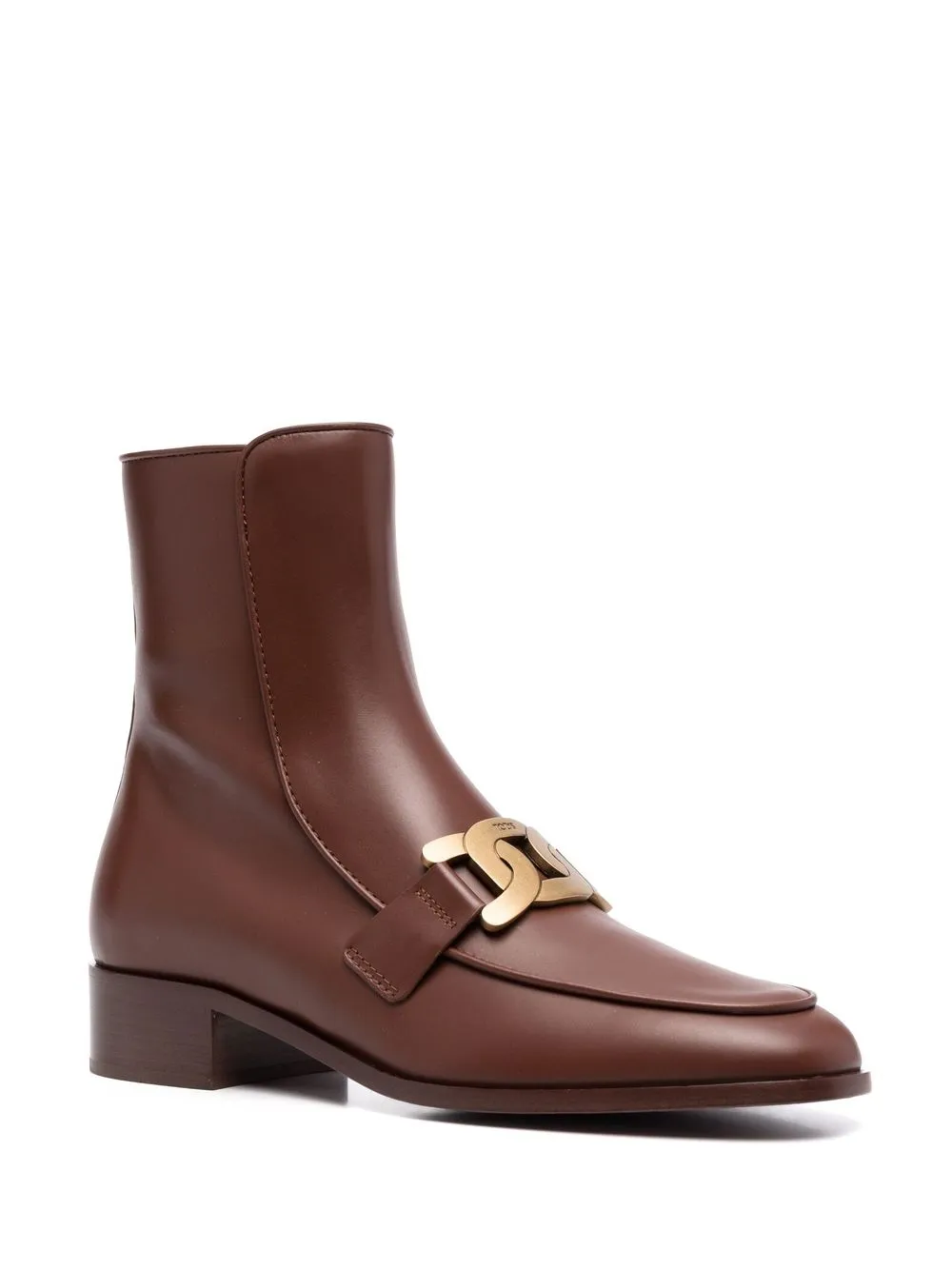 Tod's Enkellaarzen met rits - Bruin