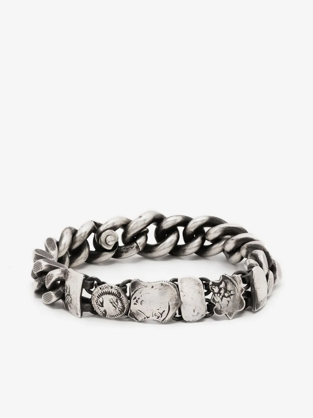 WERKSTATT:MÜNCHEN Memories curb-chain bracelet | Silver | Image 1