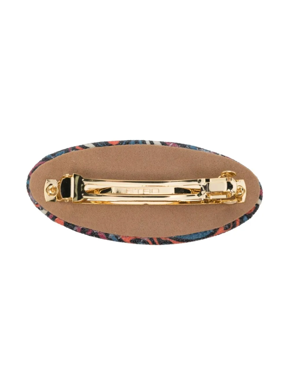 ETRO Haarclip met abstracte print - Blauw